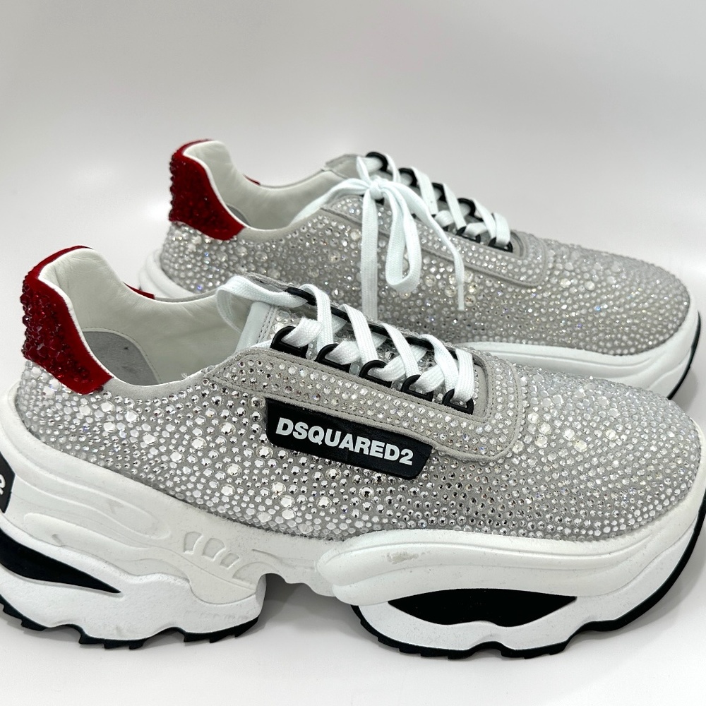 DSquared2 The Giant Hike Crystals Sneakers